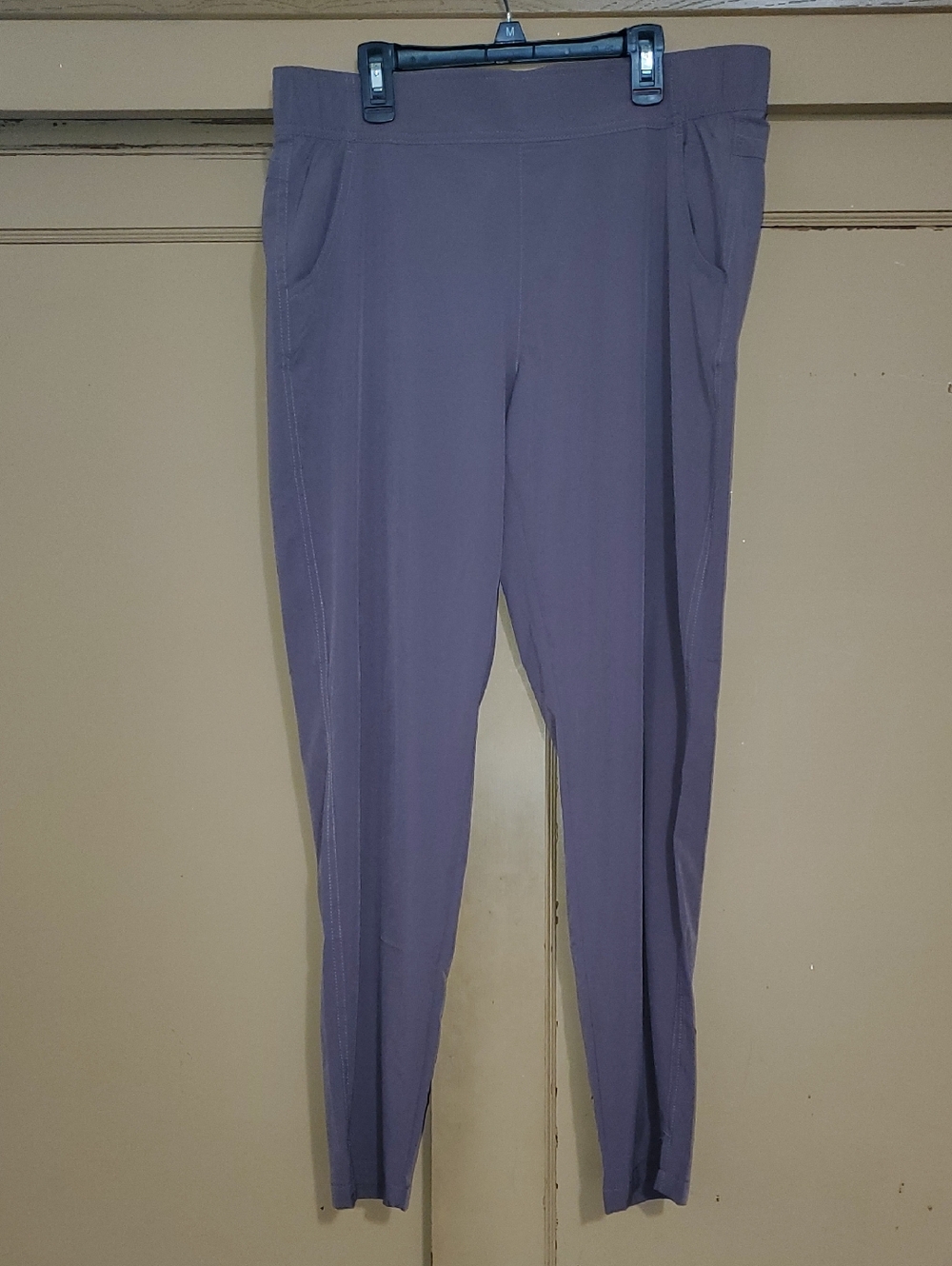 Eddie Bauer Travel Anke Pants in Dusty Purple